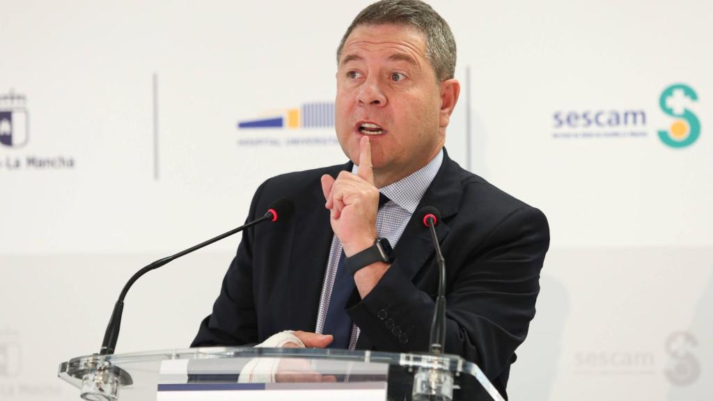 Emiliano García-Page, presidente de Castilla-La Mancha, en una imagen reciente