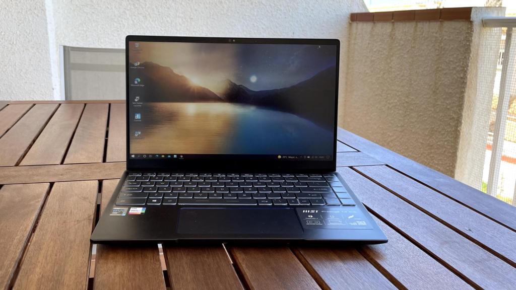 El MSI Prestige 14 EVO tiene una pantalla de 14 pulgadas.