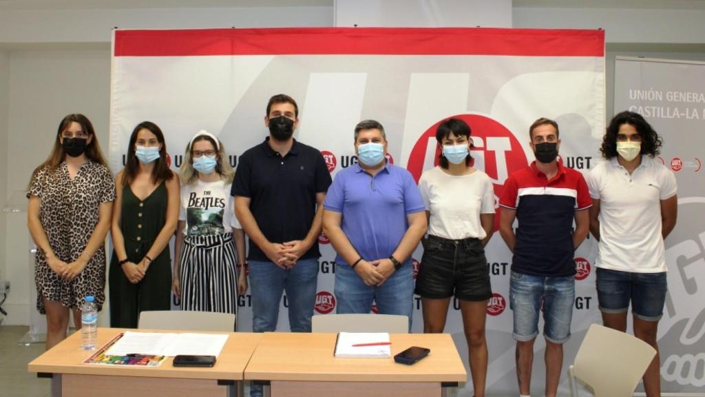 Reunión de jóvenes ugetistas en Toledo