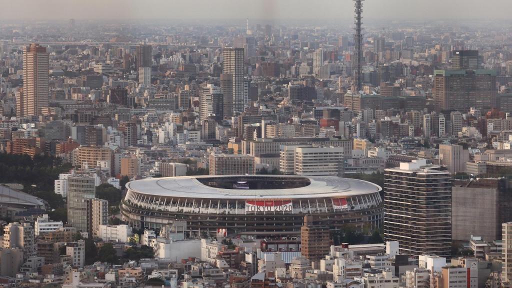 El Estadio Nacional de Tokio, sede de la ceremonia de inauguración de los Juegos Olímpicos