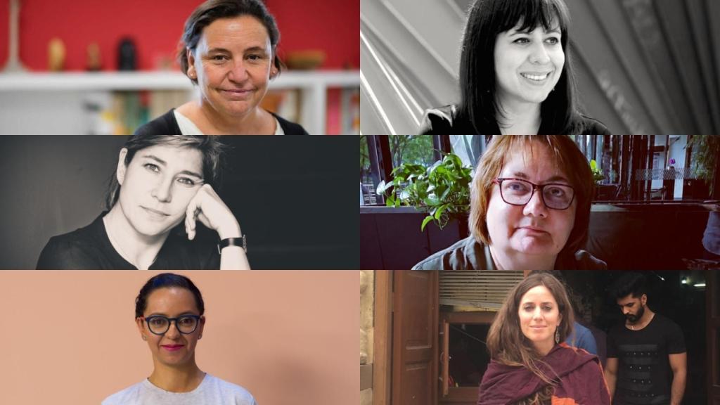 Lula Gómez (Coordinadora), Carla Fibla, Eileen Truax, Laila Abu Shihab, Nuria Tesón y Dolors Rodríguez