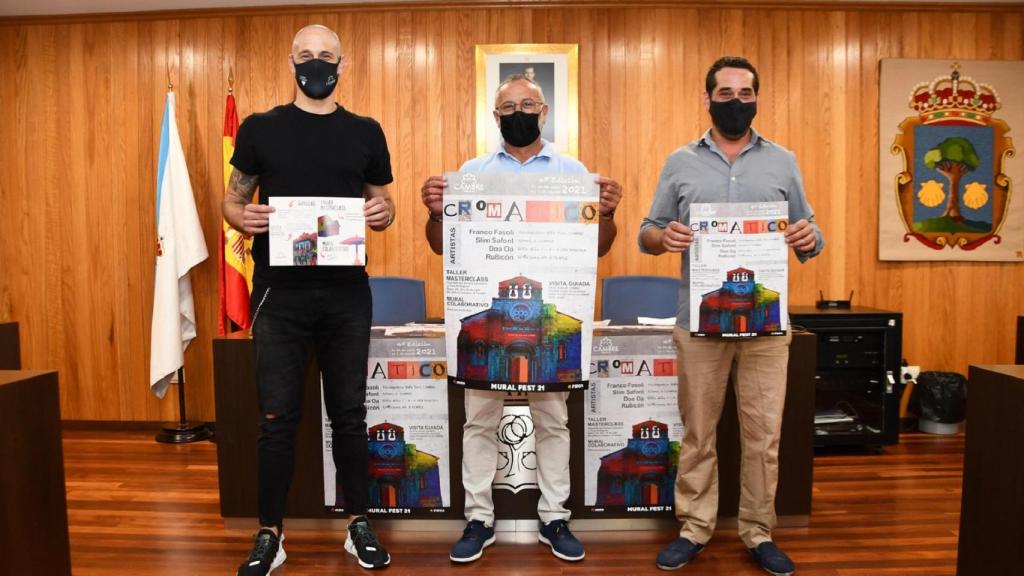 Cambre (A Coruña) acoge la próxima semana el IV Cromático Mural Fest