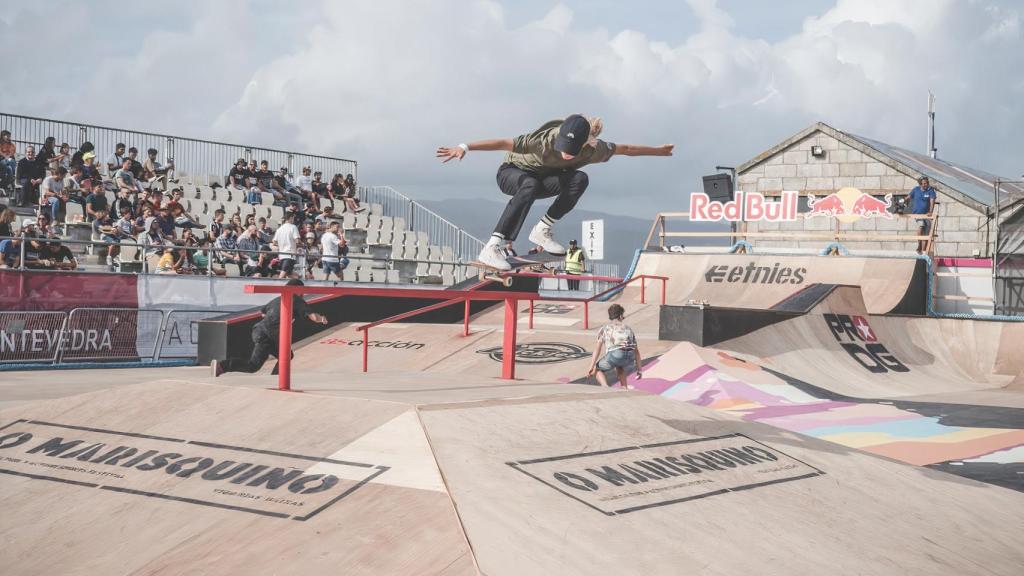 La holandesa Oldenbeuving, olímpica en Tokio, en O Marisquiño 2019.