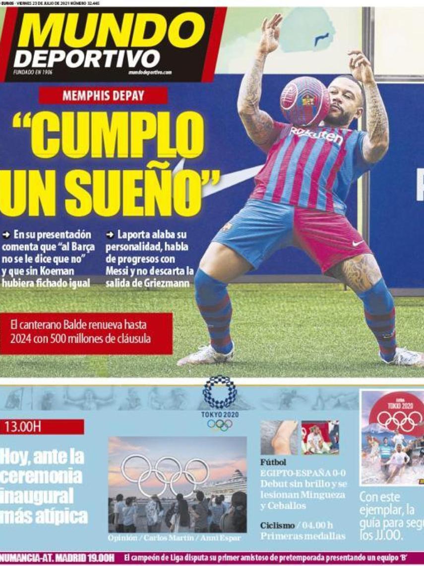 Portada Mundo Deportivo