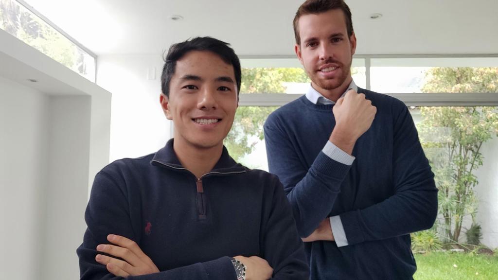 Men Hei Lou y Lluís Cañadell, cofundadores de la startup Treinta