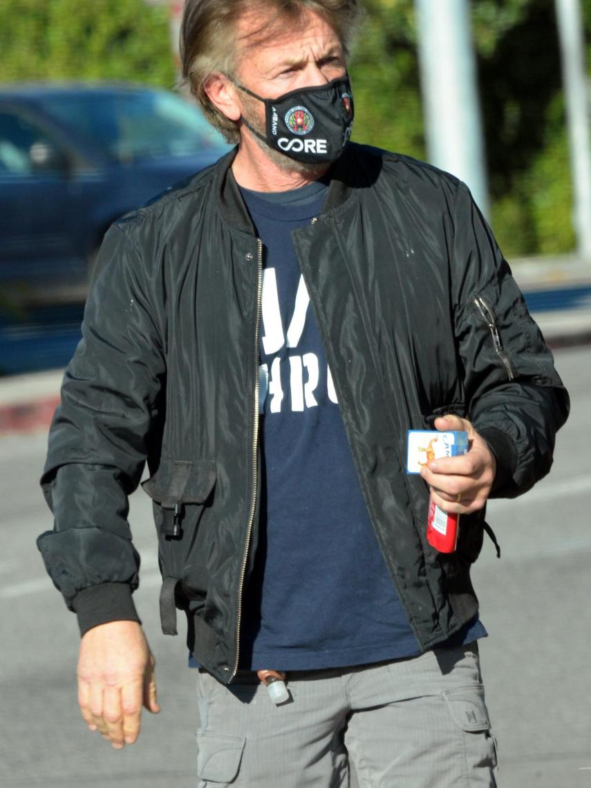 El actor por las calles de Los Ángeles.