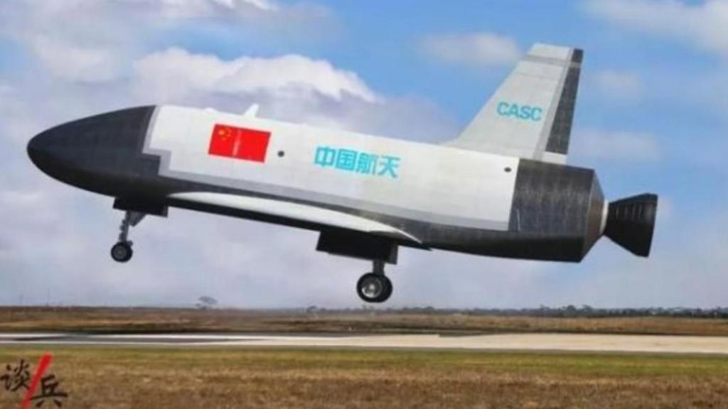 Prototipo de nave, posiblemente la lanzada en septiembre de 2020