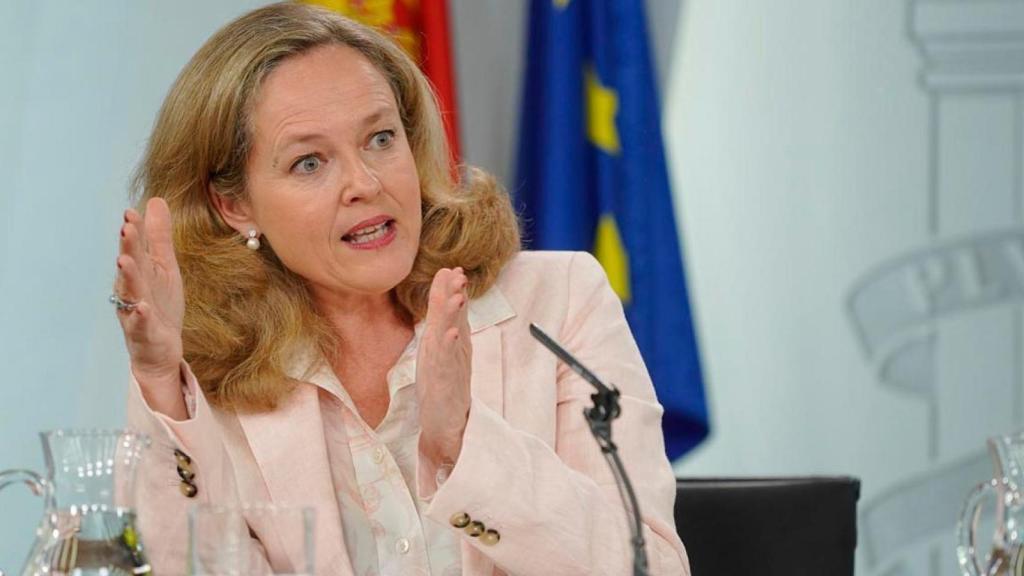 Nadia Calviño, en La Moncloa