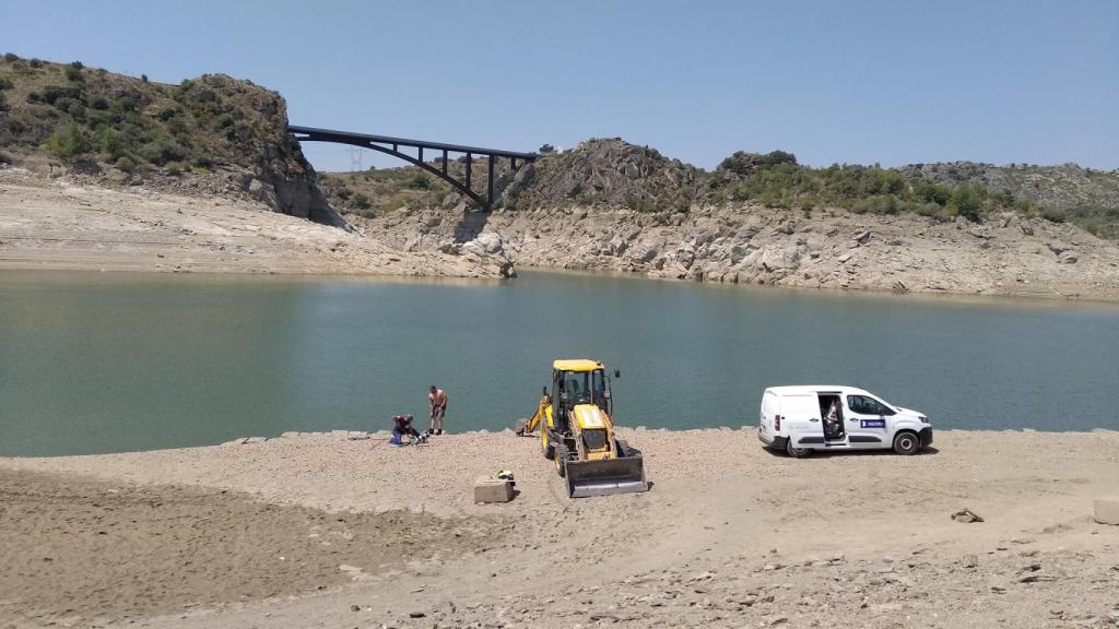 El pago de Iberdrola a Zamora: el embalse de Ricobayo casi vacío en plena temporada estival 2