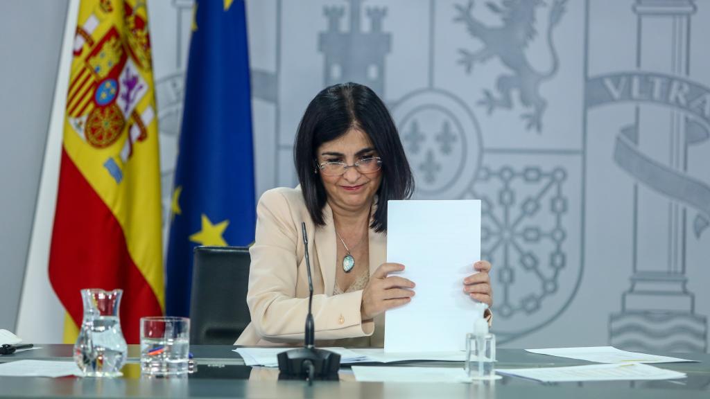 Carolina Darias, ministra de Sanidad.