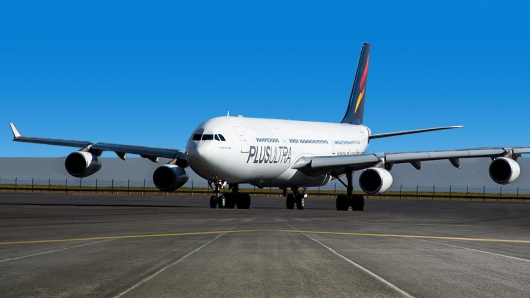 Un avión de Plus Ultra en imagen de archivo.