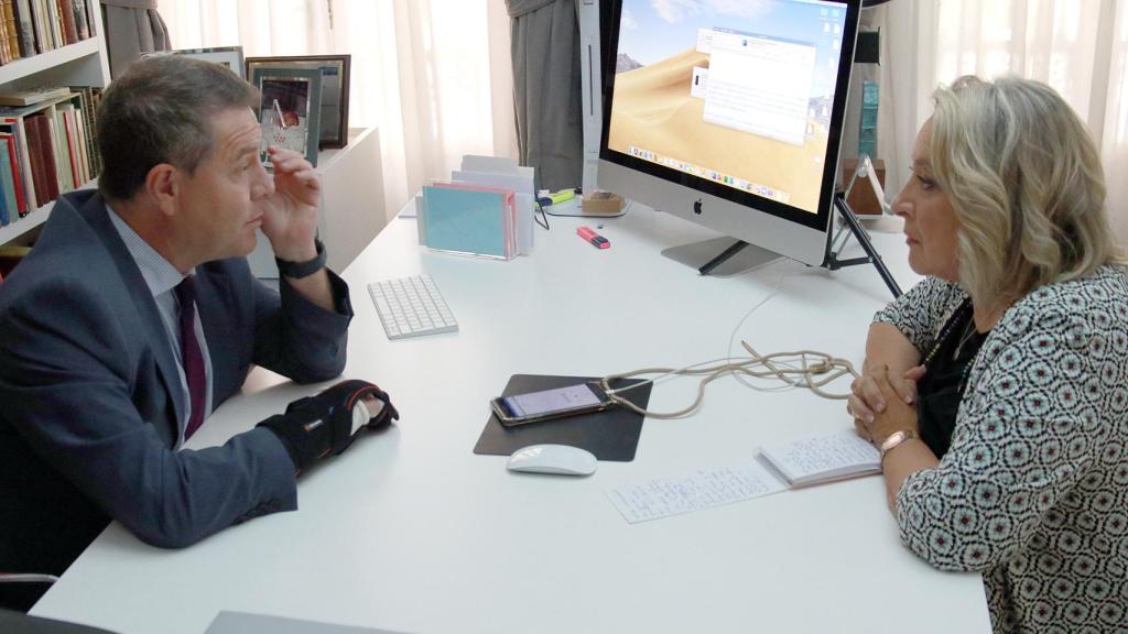 Emiliano García-Page y Esther Esteban