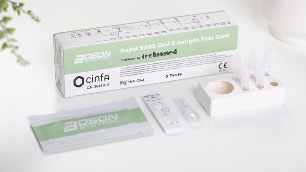 Modelo de test de antígenos.