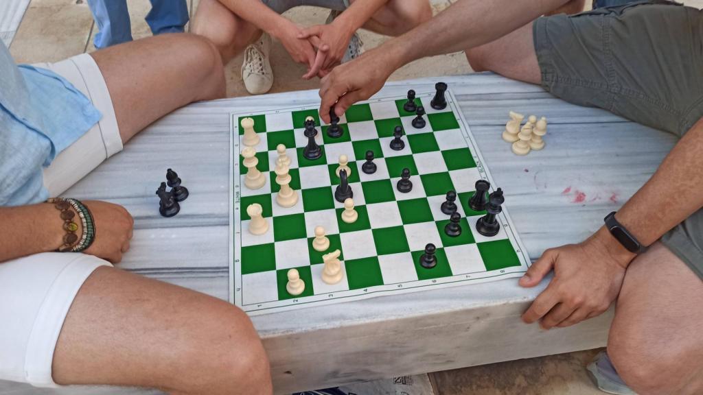 Una partida en calle Larios.