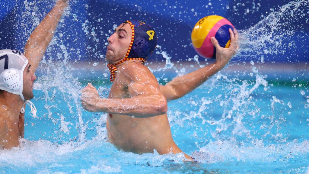 Bernat Sanahuja, durante los Juegos Olímpicos