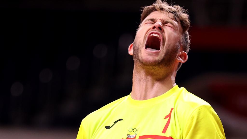 Gonzalo Pérez de Vargas, durante los JJOO de Tokio