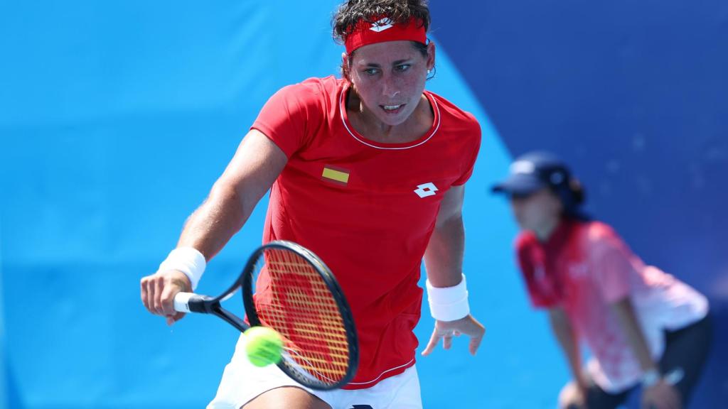 Carla Suárez, en los Juegos Olímpicos de Tokio 2020