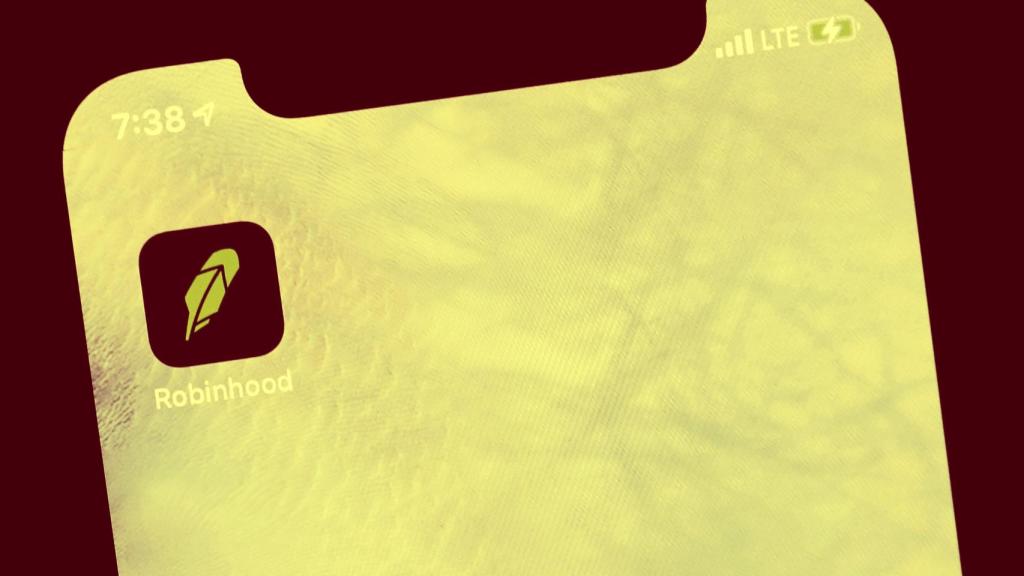 Aplicación de Robinhood.