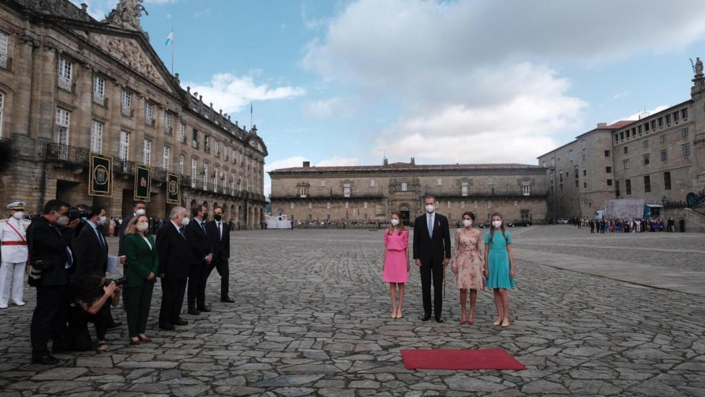 Visita de la familia real a Santiago por el Apóstol.