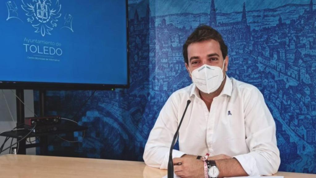 El concejal de Juventud del ayuntamiento de Toledo, Pablo García