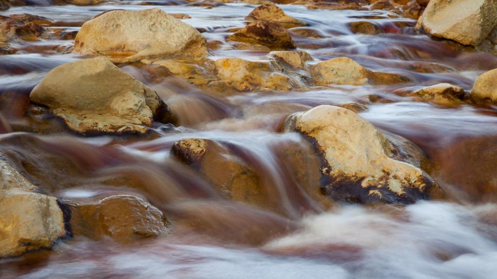 Imagen del río Tinto, en Huelva
