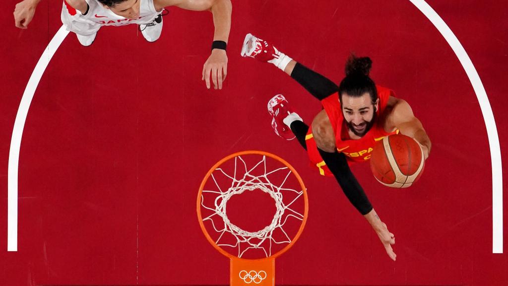 Ricky Rubio, contra Japón