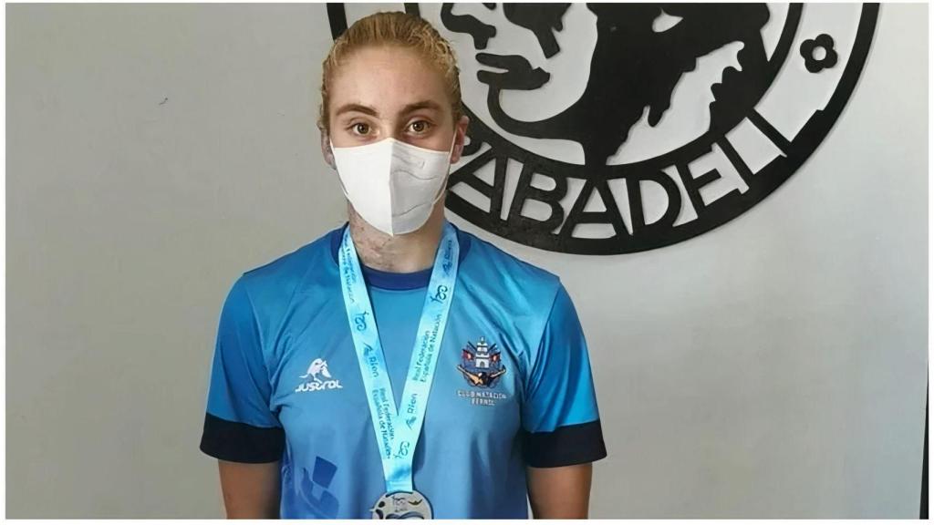 La ferrolana ha quedado segunda de España en los 1500 libres.