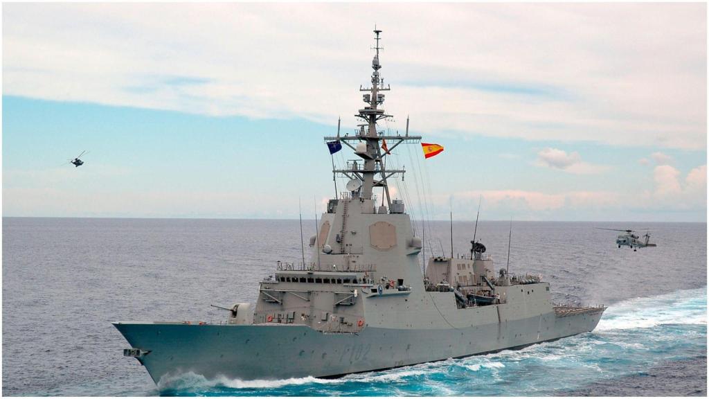 Fragata ‘Almirante Juan de Borbón’.