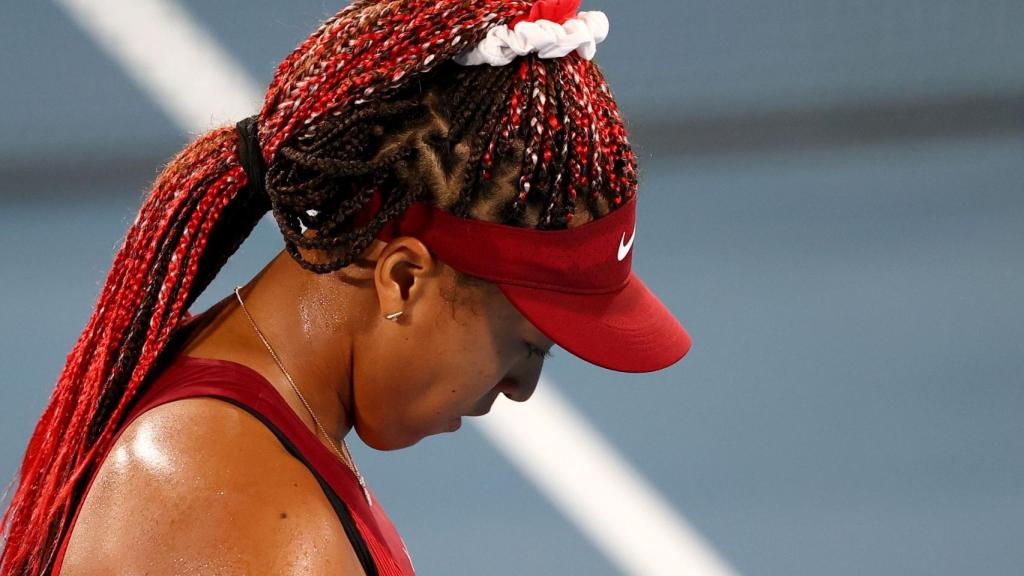 Naomi Osaka, en los Juegos Olímpicos de Tokio 2020
