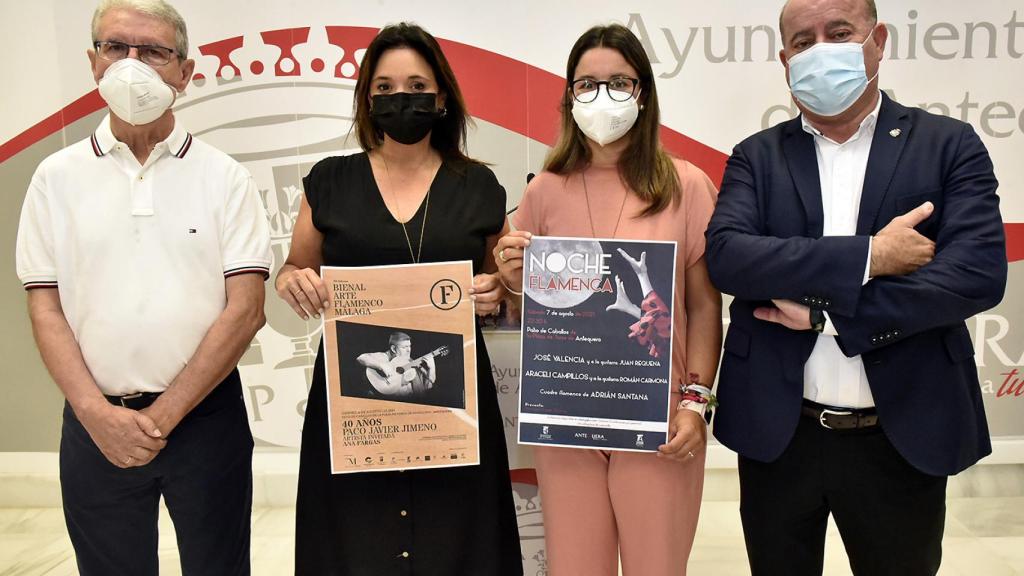 Presentación de la Noche Flamenca de Antequera.