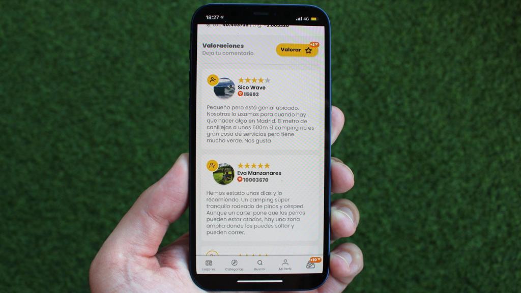 MocMoc Life también permite ver y dejar valoraciones.