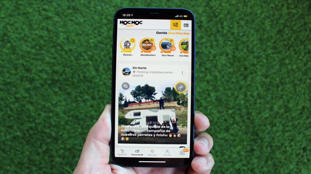 MocMoc Life, la red social española para viajar en autocaravana.