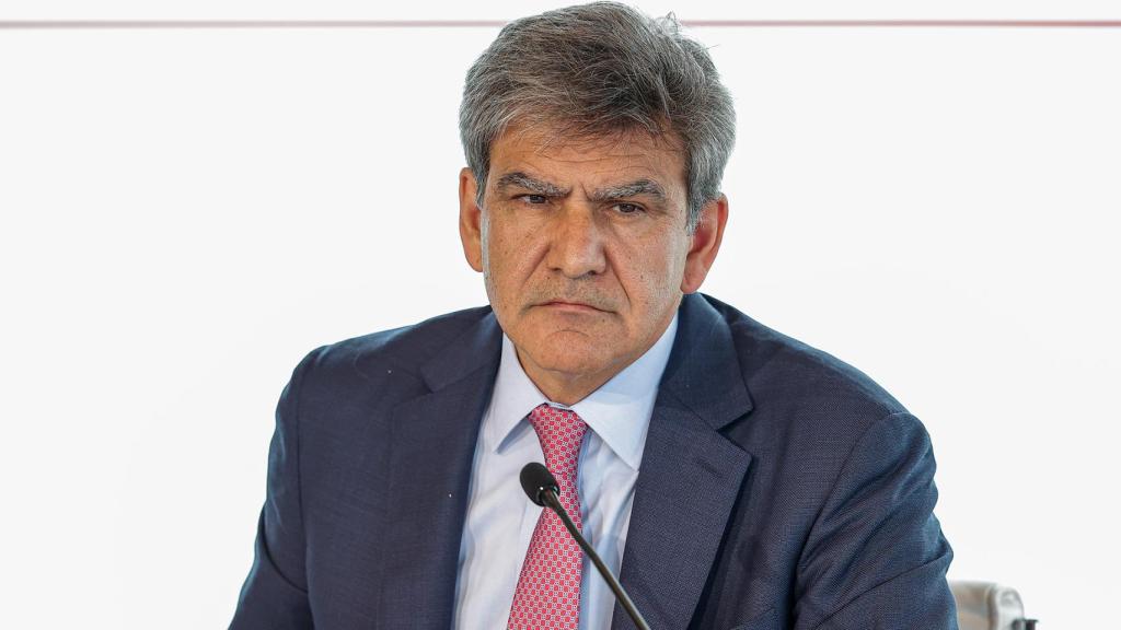 José Antonio Álvarez, consejero delegado de Santander, durante la presentación de los resultados del primer semestre.