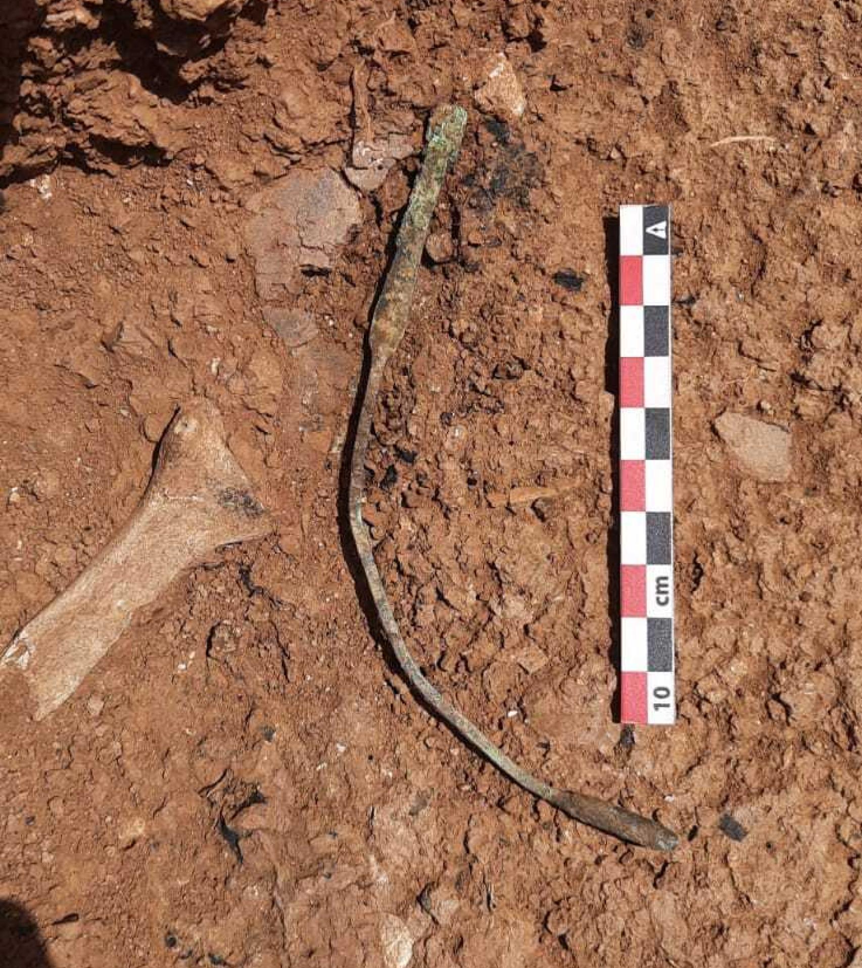 Sonda espátula. Instrumental quirúrgico romano.