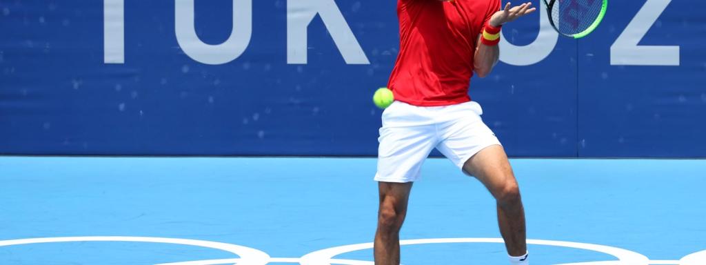 Pablo Carreño, en los Juegos Olímpicos de Tokio 2020