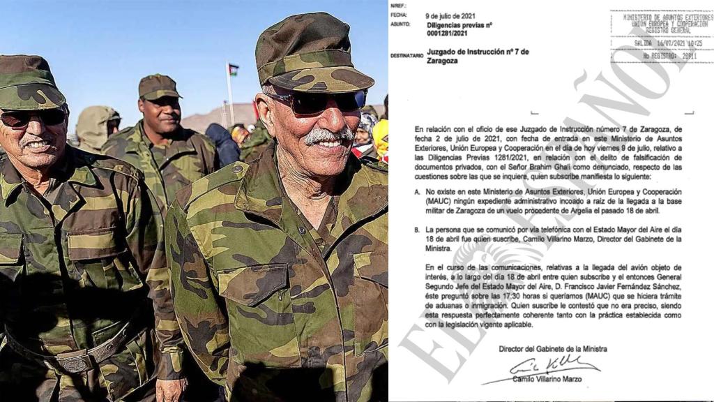 La respuesta de la mano derecha de la ministra al juez que investiga el caso Ghali.