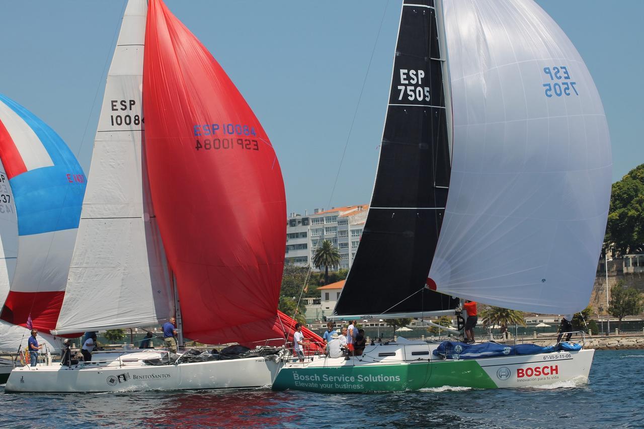 La regata Mar de Maeloc fotografiada por Pedro Seoane.