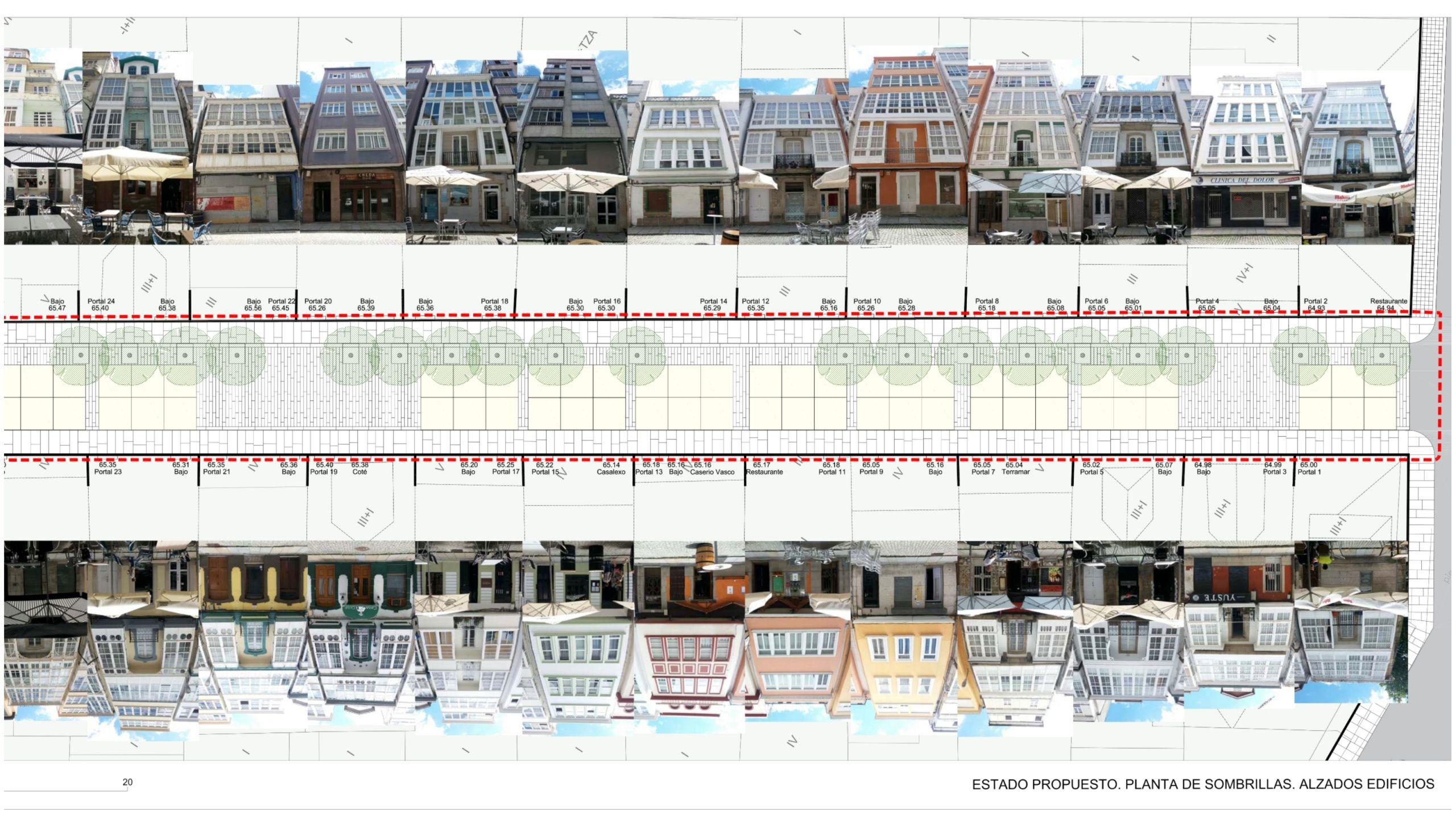 Propuesta para Pardo Baixo. Fuente: Concello de Ferrol.