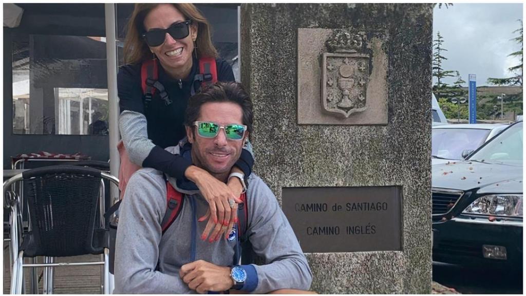 El torero inició el Camino en Ferrol.