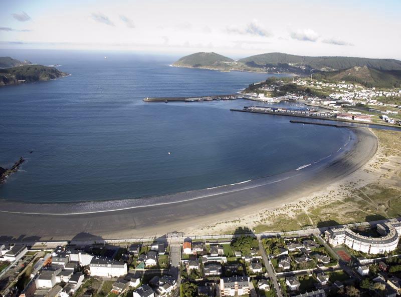 Playa de Covas, en Viveiro