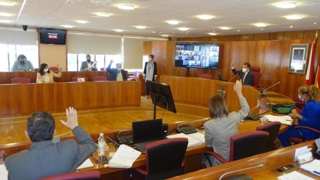 Pleno del Concello de Vigo.