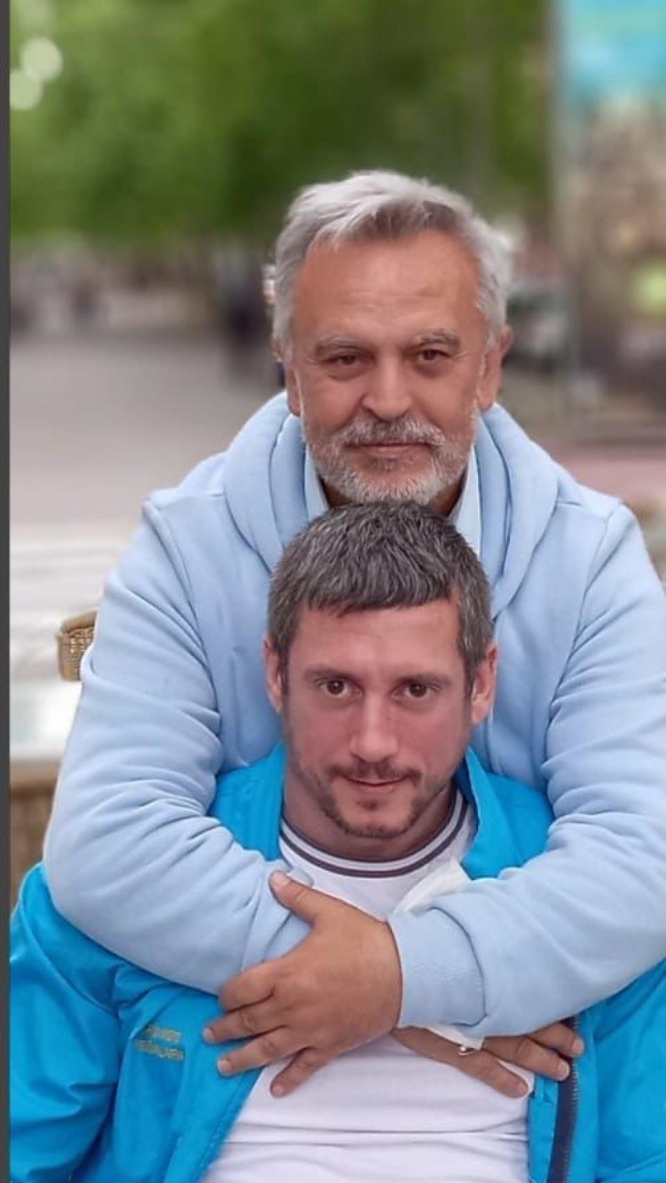 Del Pozo junto a su nueva pareja sentimental, Rubén Sánchez.