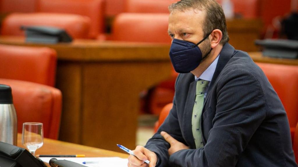 El profesor Manfredi en el Congreso de los Diputados.