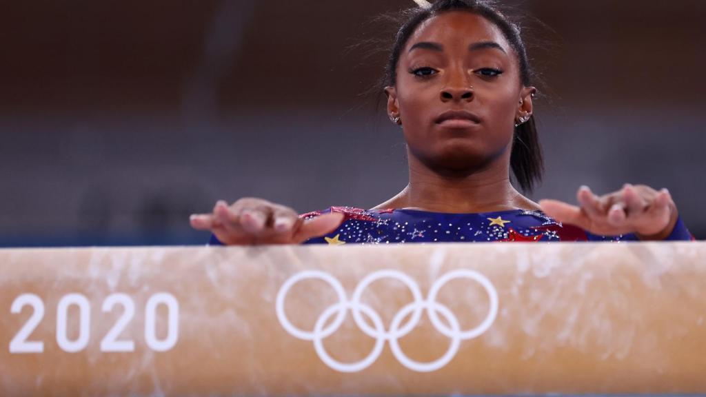 Simone Biles, en los Juegos Olímpicos de Tokio 2020