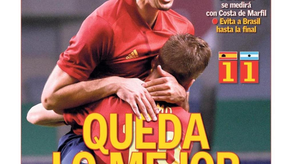 La portada del diario AS (29/07/2021)