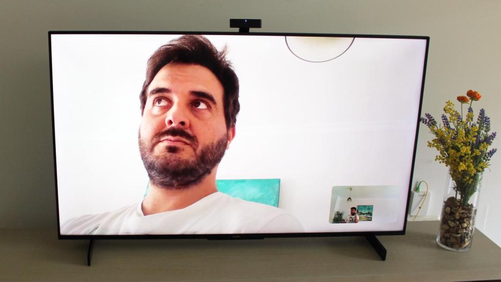 Una videollamada con Huawei Vision S.