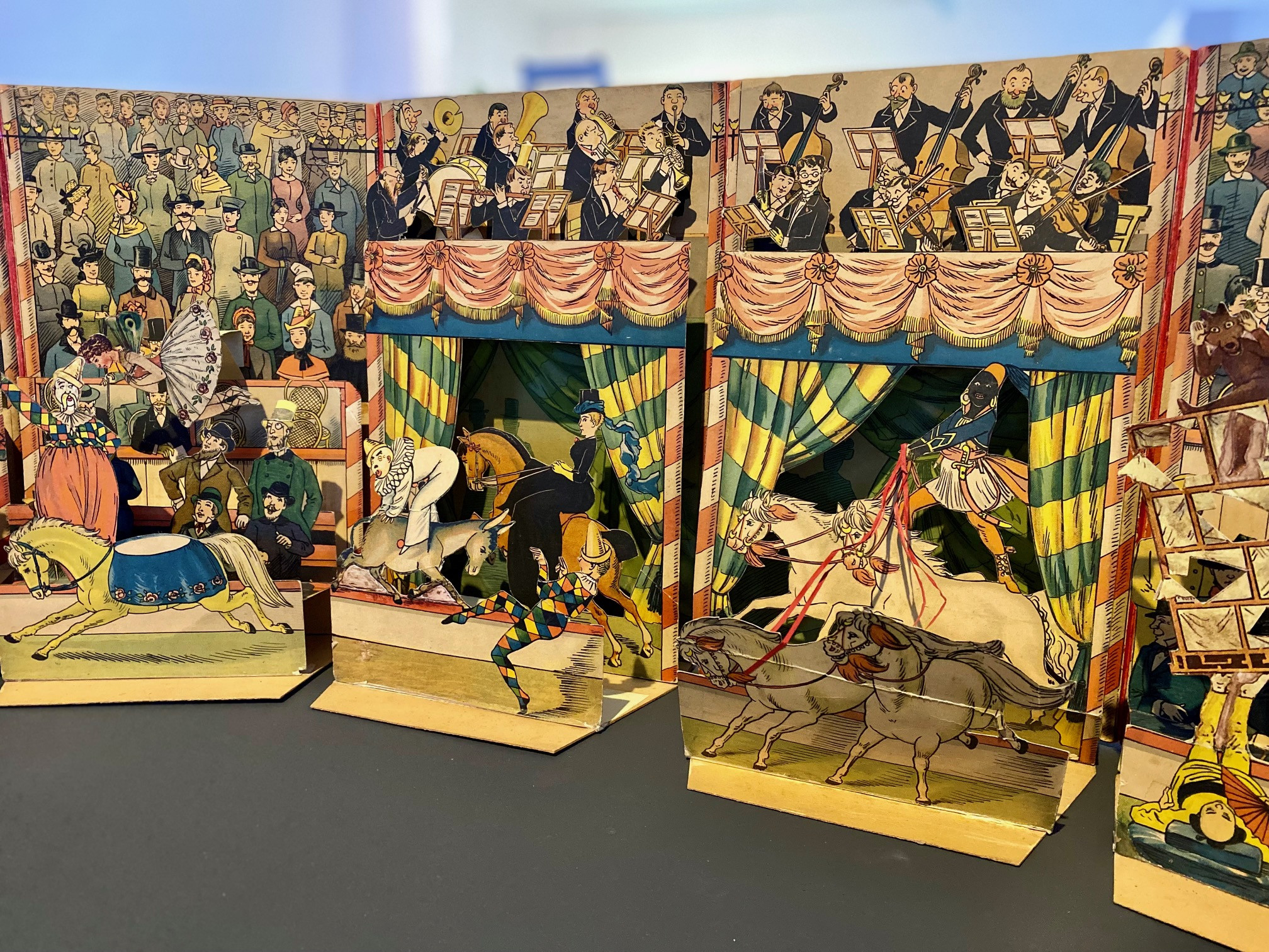 La obra estrella de la muestra, Le grand cirque international