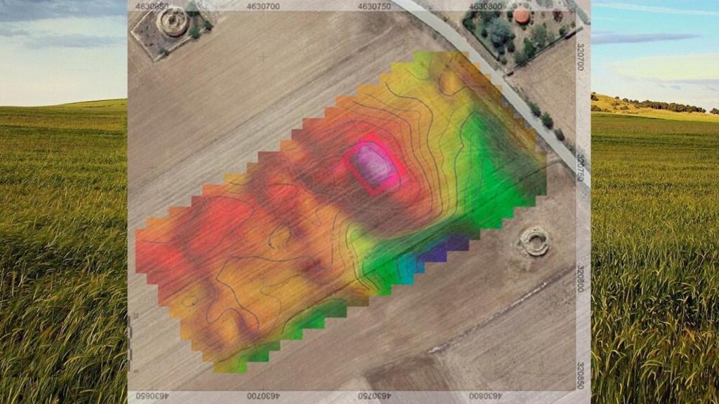 Resultado de las prospecciones geofísicas realizadas en el yacimiento de Tordehumos.