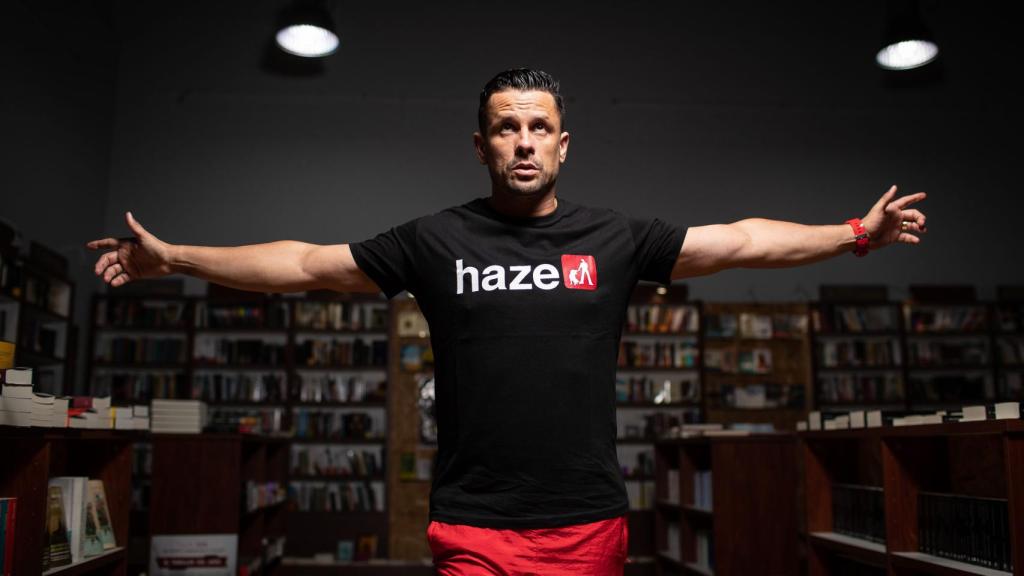 Haze quiere ser profesor porque le gusta comunicar. Cree que el rap pronto tendrá una cátedra universitaria.