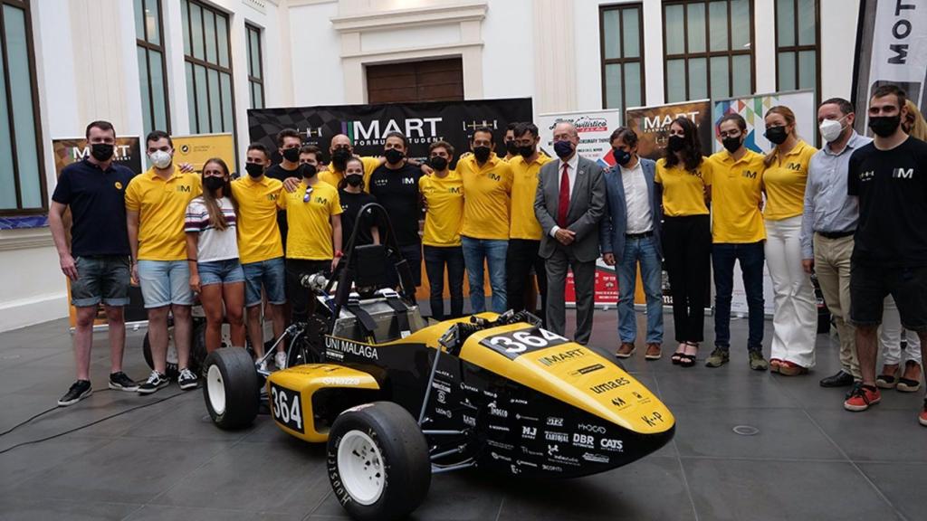 Vehículo de Málaga Racing Team